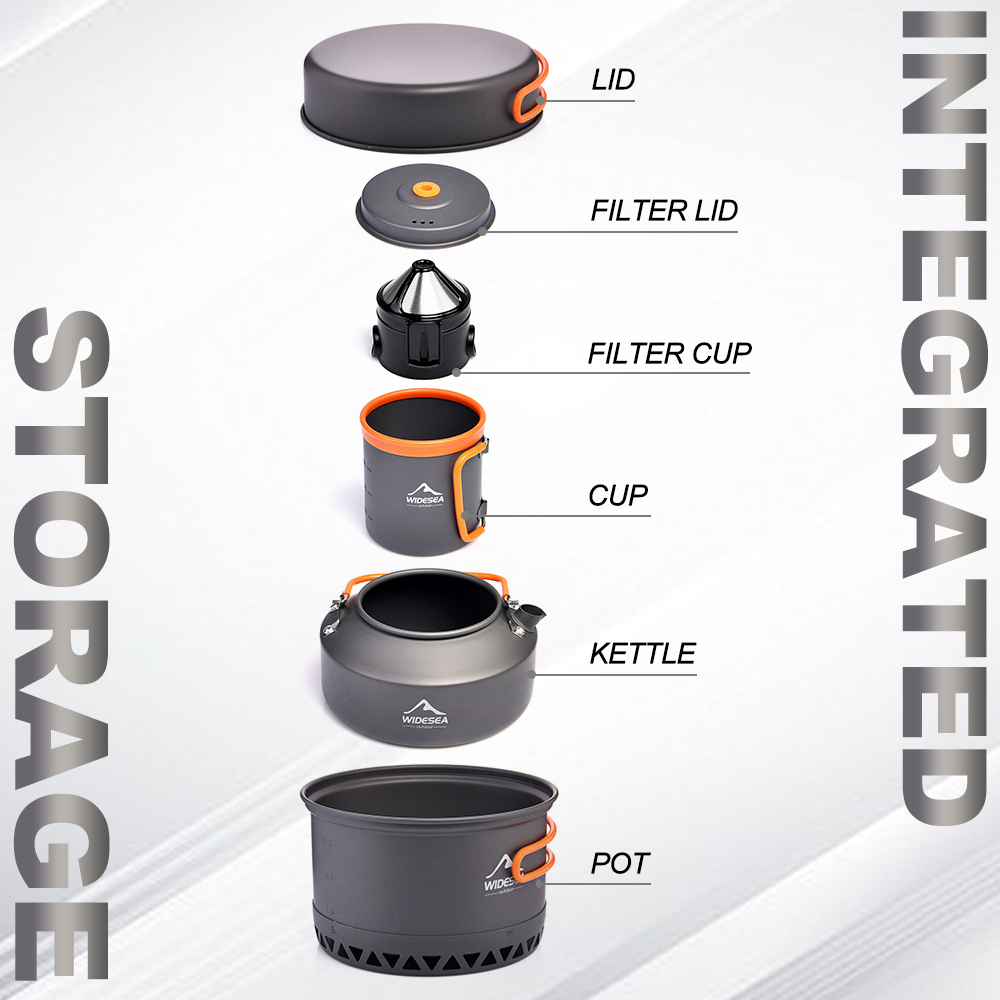Camping Tableware Outdoor Cook - Quality Camping Cooking Set 评论和价格