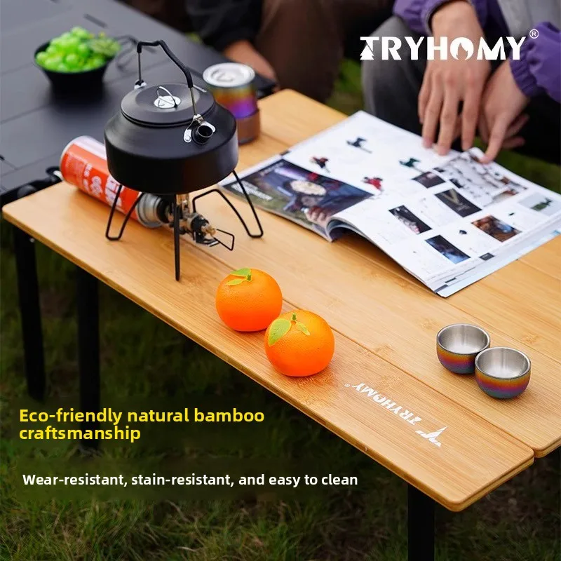 Tryhomy Outdoor Camping Table  - Camping Cooking Table 评论和价格