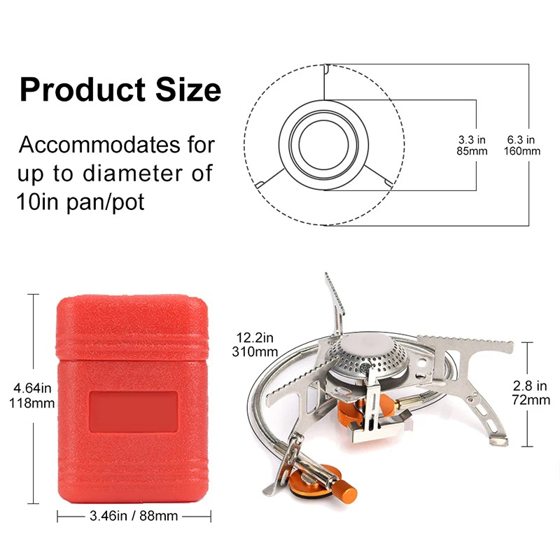 Camping Gas Stove Portable Fol - Quality Camping Cooking Set 评论和价格