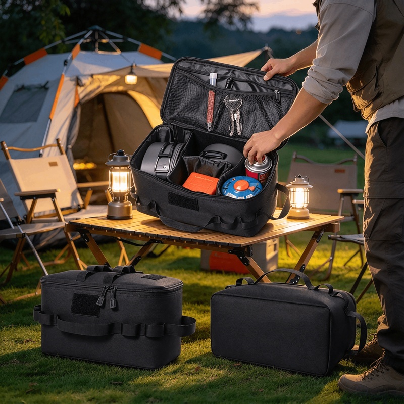 Large Capacity Camping Gear St - Camping Cooking Organizer 评论和价格