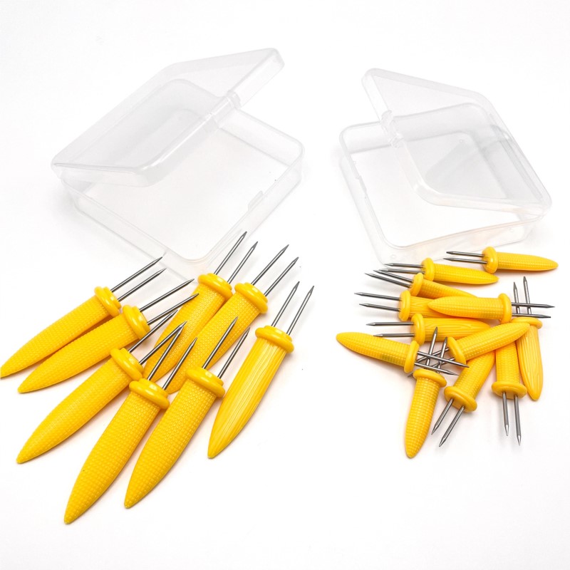 Stainless Steel Corn Holders A - Camping Cooking Container 评论和价格