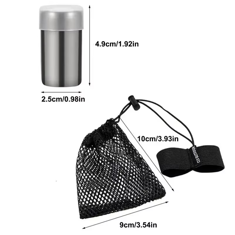 Small Camping Salt Shaker Port - Camping Cooking Container 评论和价格