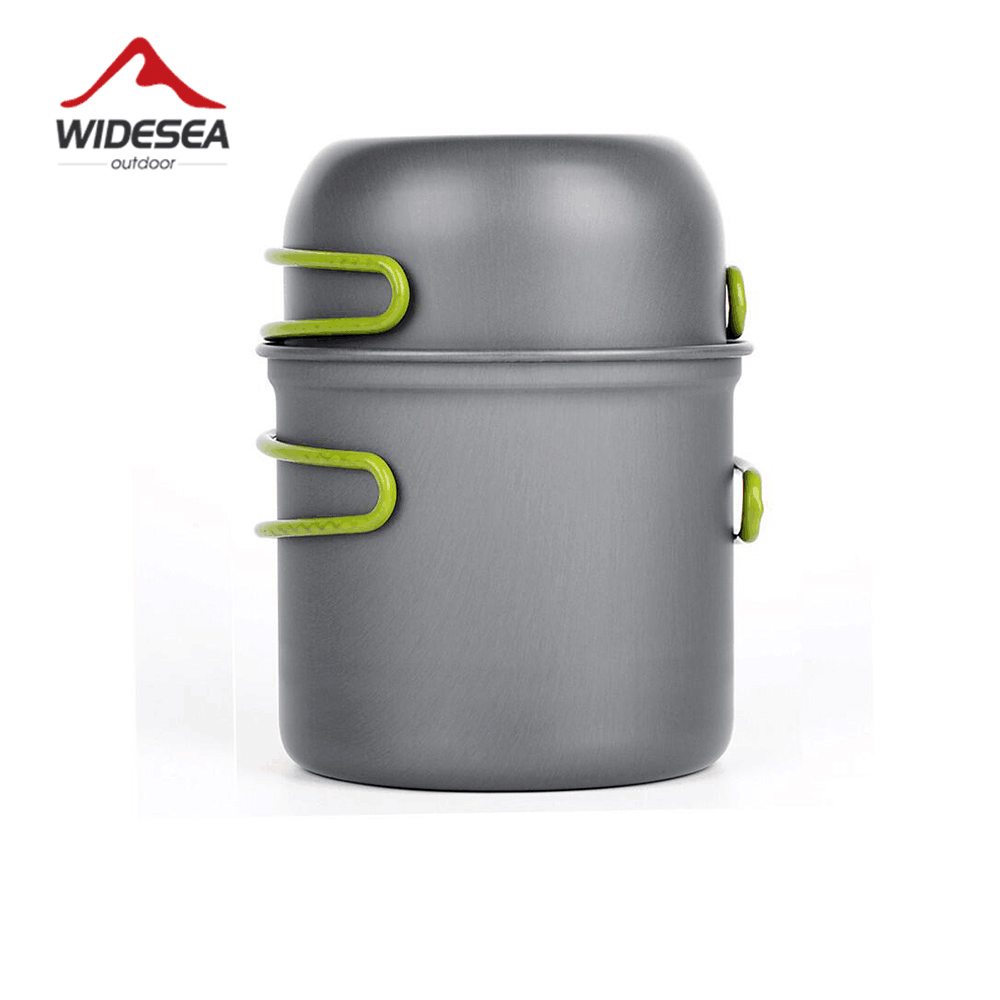 Widesea Ultralight Camping Coo - Quality Camping Cooking Set 评论和价格