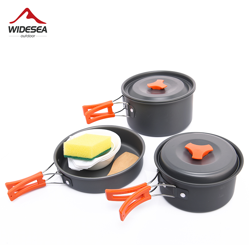 Widesea Camping Outdoor Cookwa - Quality Camping Cooking Set 评论和价格
