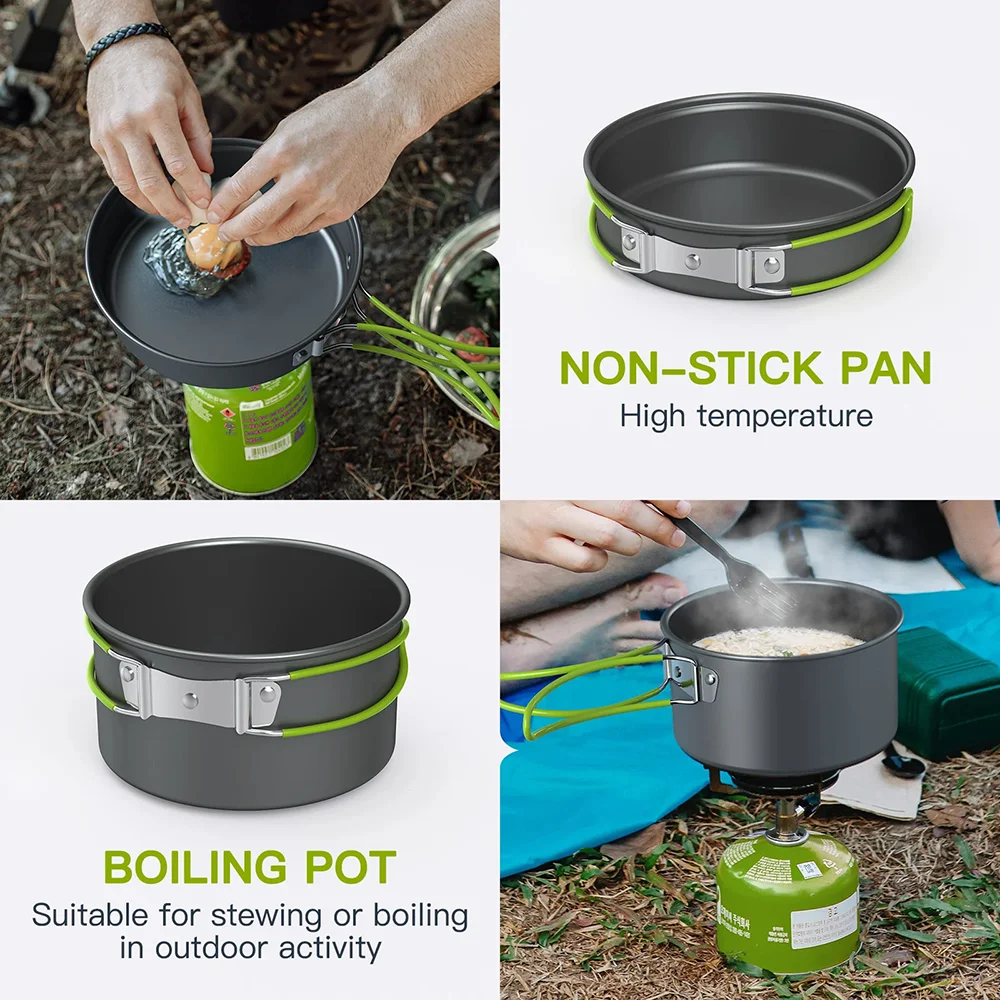 Outdoor Cooking Camping Utensi - Quality Camping Cooking Set 评论和价格