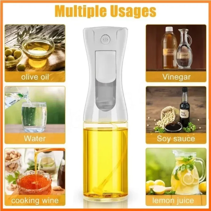 200/300/500ml Oil Spray Bottle - Camping Cooking Container 评论和价格