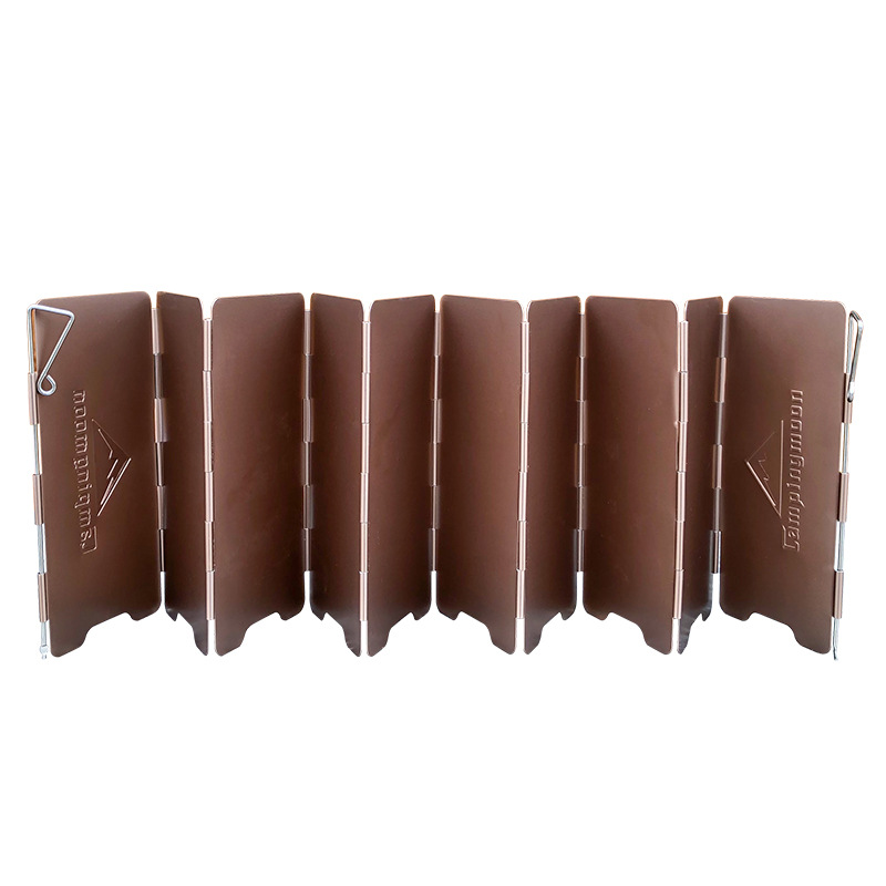 10 Plates Bronze-coloured Fold - Quality Camping Cooking Set 评论和价格