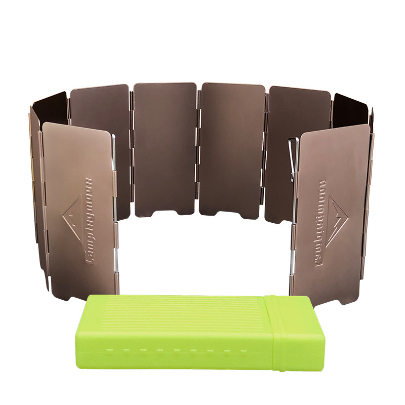 10 Plates Bronze-coloured Fold - Quality Camping Cooking Set 评论和价格