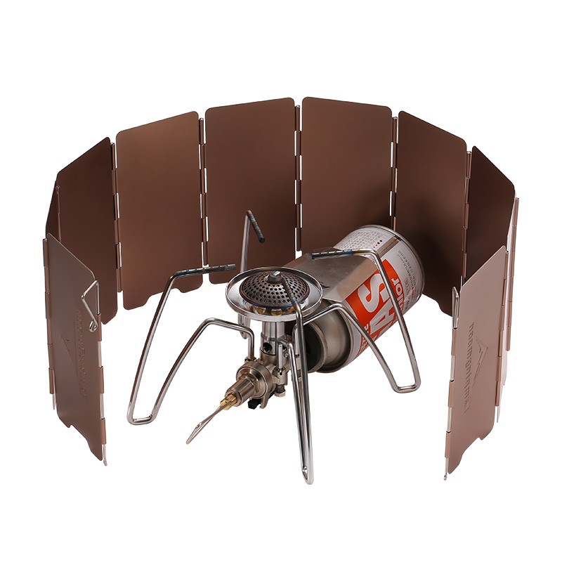 10 Plates Bronze-coloured Fold - Quality Camping Cooking Set 评论和价格