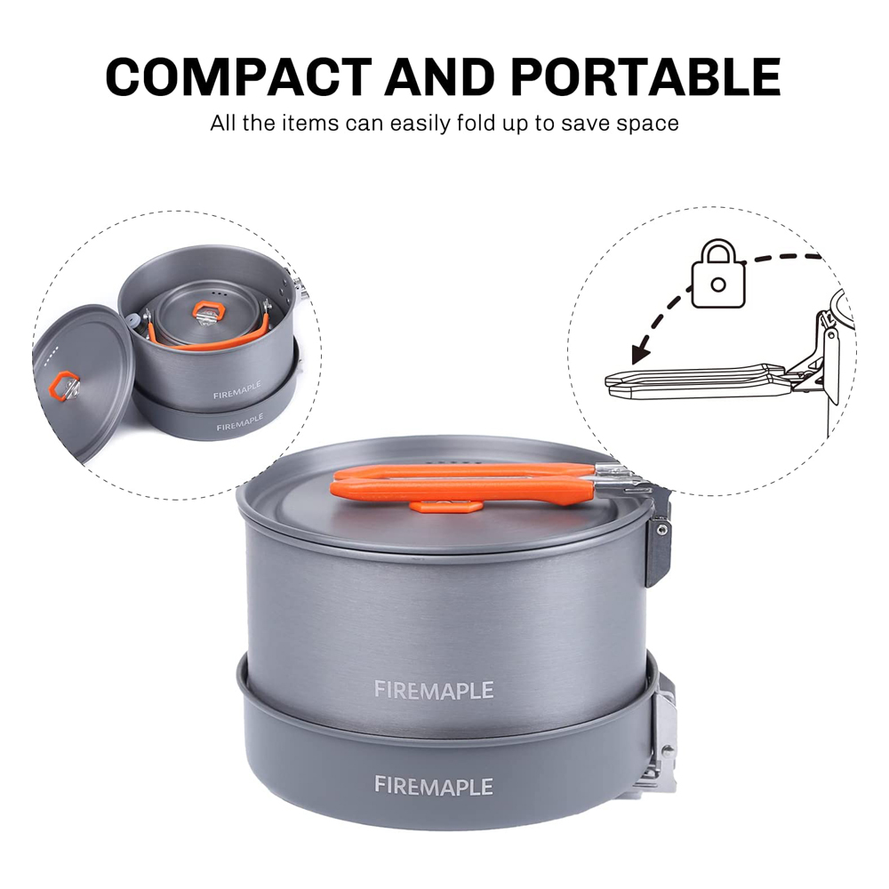 Fire Maple Camping Cookware Ut - Quality Camping Cooking Set 评论和价格