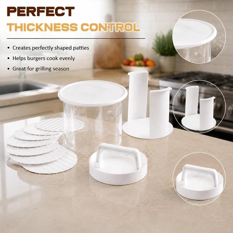 Burger Patty Maker Multi Layer - Camping Cooking Container 评论和价格