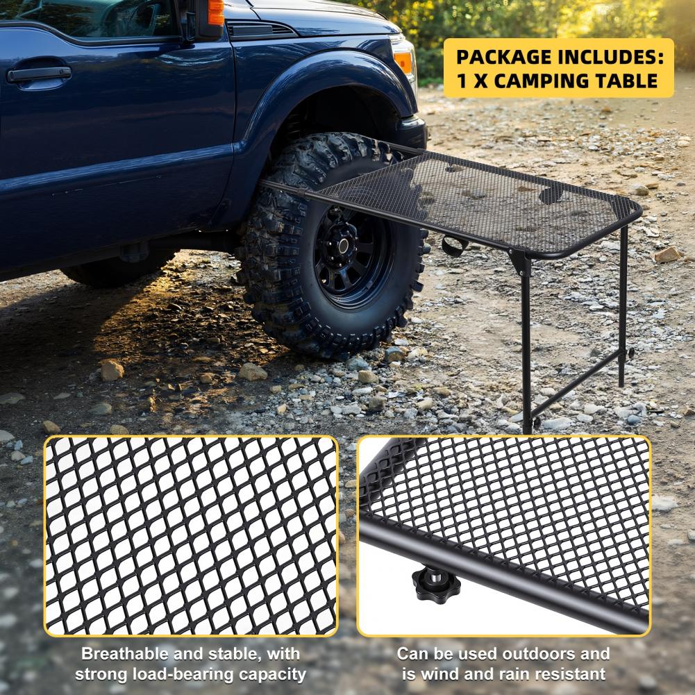 Tire Mount Camping Desk, Steel - Camping Hiking Cooking 评论和价格